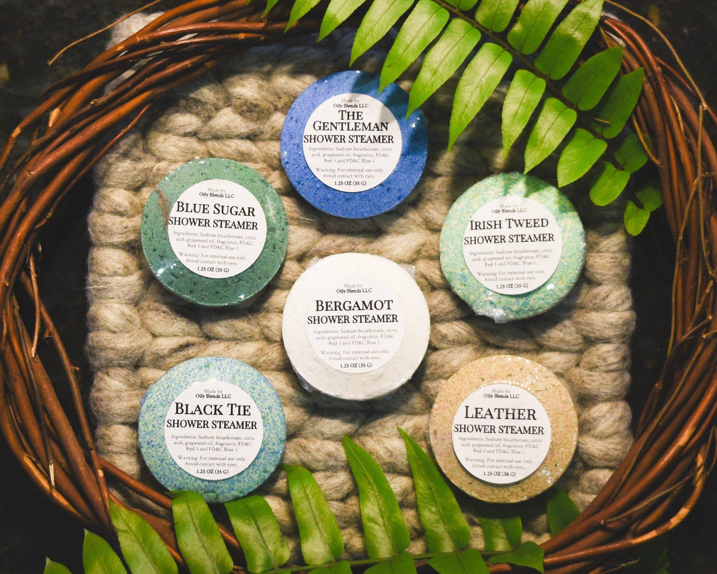 Men's Shower Steamers: Bergamot