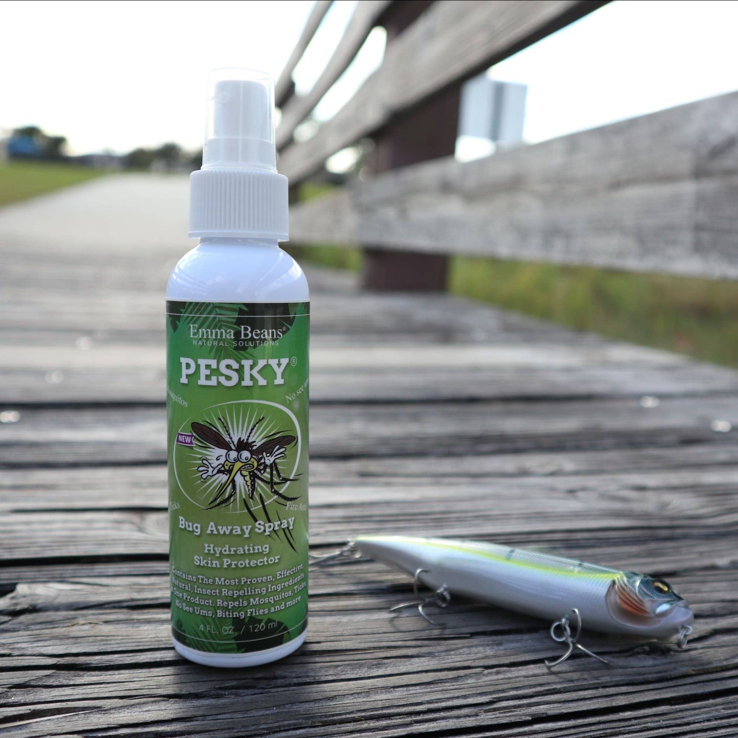PESKY Bug Away Spray and Natural Hydrating Skin Protector
