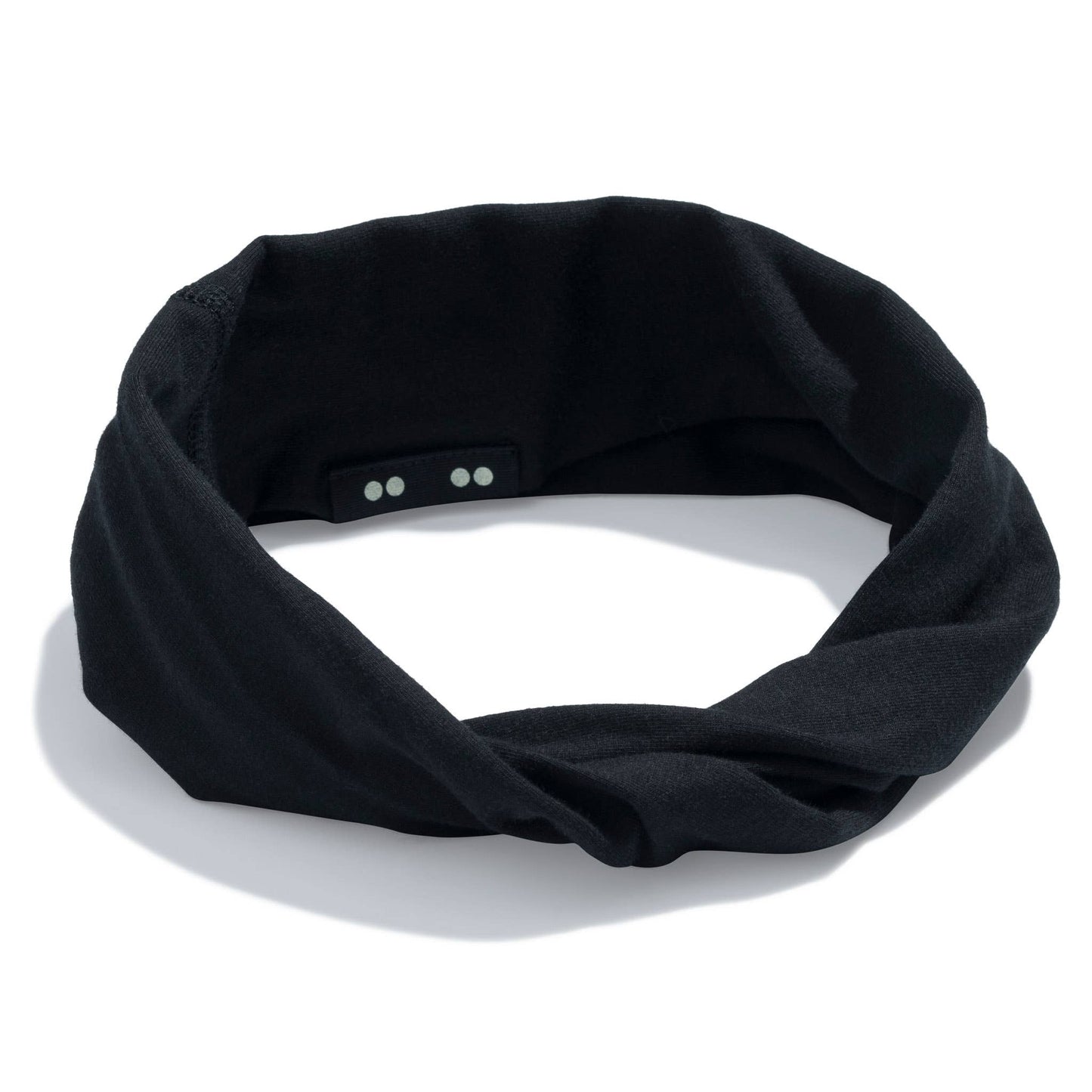 Multi-Use, Organic Cotton Twist Headband - Jet Black