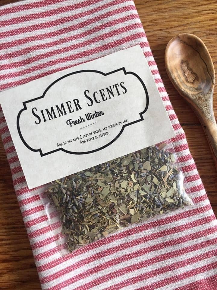 Simmer Scents Fresh Winter -Rosemary, Lavender, Euc, Mint: Fresh Winter