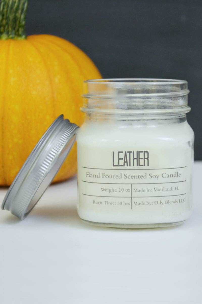 Fall Scented Candles - 50 Hour Burn Time Soy Wax Candles: OctoberFest
