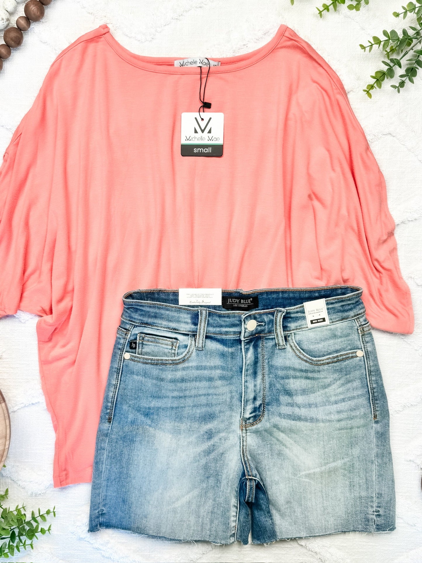 IN STOCK Darcy Dolman Top - Coral FINAL SALE