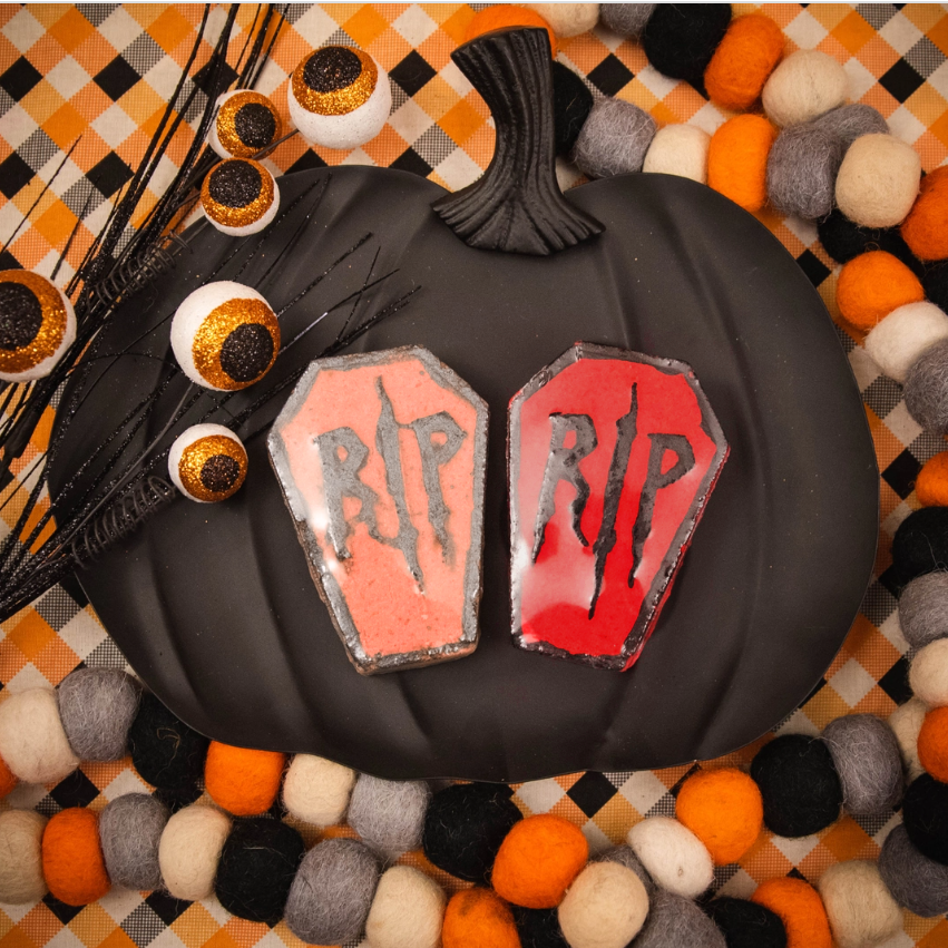 Halloween Coffin Bath Bombs: Goblins and Ghouls