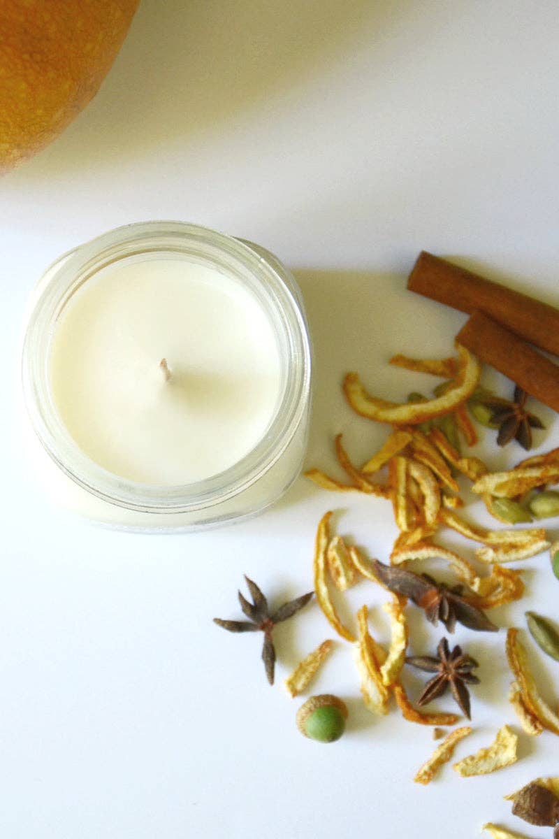 Fall Scented Candles - 50 Hour Burn Time Soy Wax Candles: OctoberFest